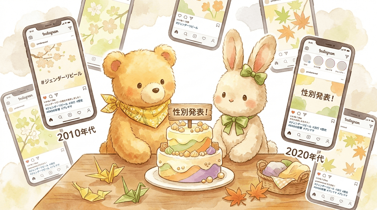 ジェンダーリビールをSNSでシェアするコツ｜映え写真・動画のポイント