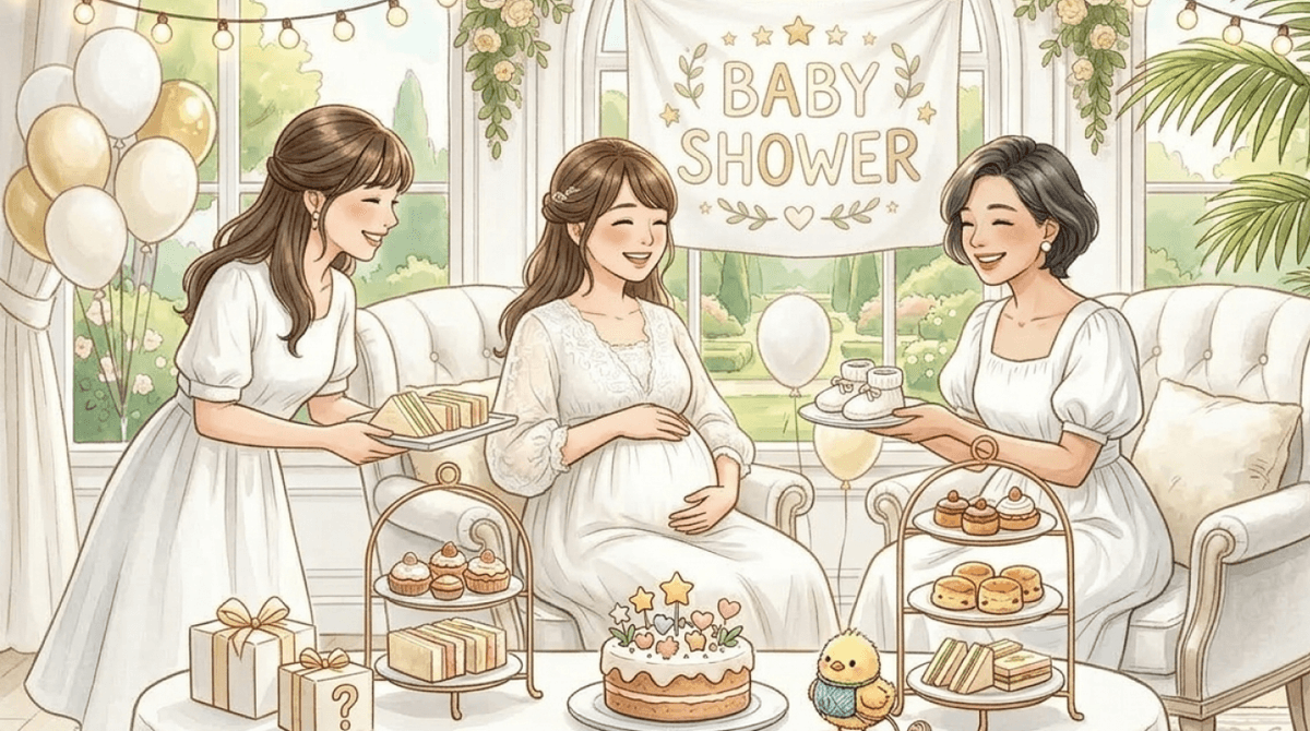 ジェンダーリビールとベビーシャワーについて｜同時にやる場合の流れ