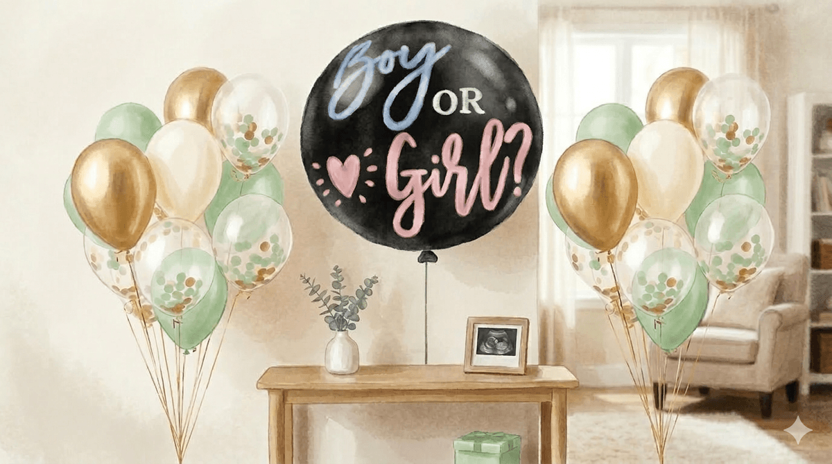 ジェンダーリビールバルーンのやり方｜風船の選び方・中身のアイデア・割り方のコツ