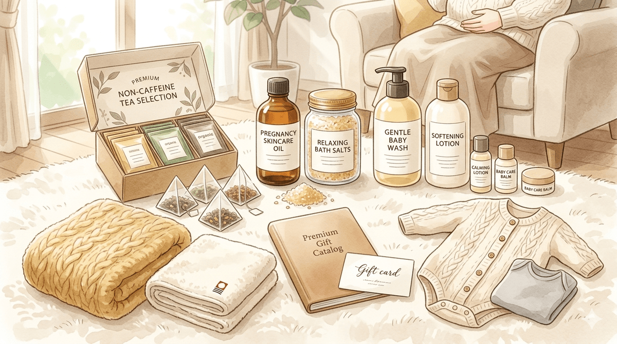 性別発表・ジェンダーリビールの前後に贈りやすいギフト｜ママ向けケアとベビー用品の選び方