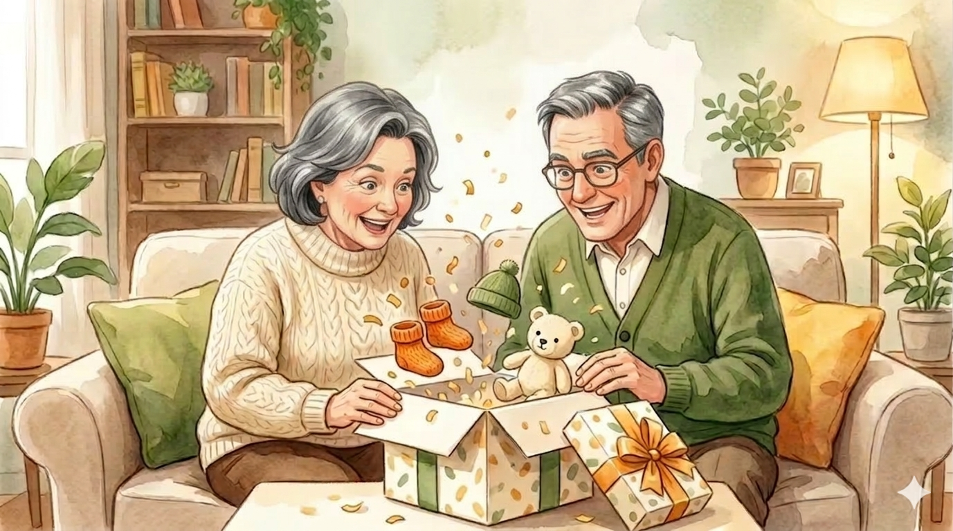 ジェンダーリビールを両親・義両親に伝える方法｜遠方・祖父母向け郵送アイデア