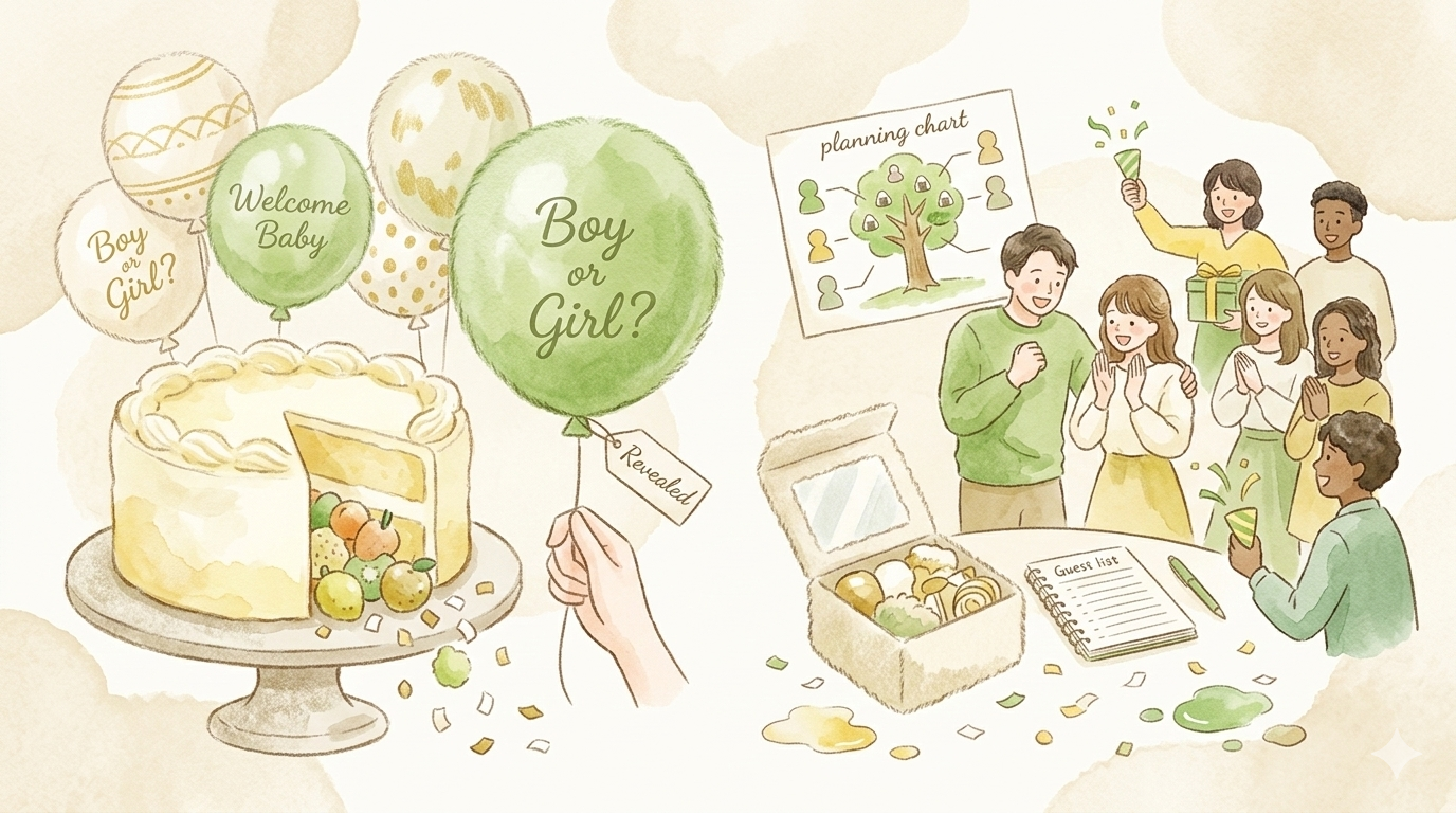 ジェンダーリビールのやり方｜発表方法・招く人の決め方と失敗しないコツ