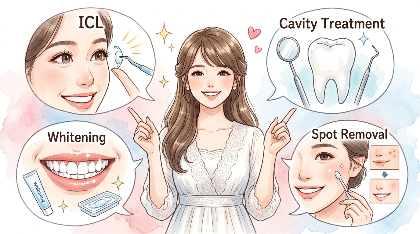 妊娠前にやっておいてよかったこと4選｜ICL・ホワイトニング・虫歯治療・シミ取り体験談